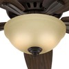Hunter 52" Newsome Lighted Ceiling Fan Premier Bronze with Roasted Walnut Blades - 4 of 4