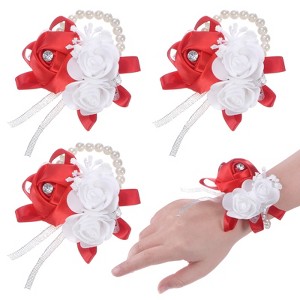 Unique Bargains Durable Elastic Fashion Trend Lightweight Wrist Corsage - 1 of 4