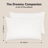 KeaBabies Toddler Pillow - Soft Organic Cotton Kids Pillows for Sleeping - Travel Pillow for Kids Age 2-5 - 3 of 4