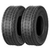 Trailer Tires - Set of 2 ,for Heavy Load Travel, Camper, Cargo, Utility, Boat & Farm Trailers - 2 of 4