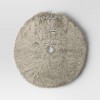 48" Faux Fur Christmas Tree Skirt Gray - Wondershop™ - 3 of 4