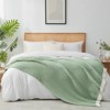 Snuggle Sac Reversible Knit Throw Blanket Soft Ribbed Textured Blanket for All Seasons - 2 of 4