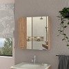 GlasFlength Decorative Wall Mirrors Bathroom Decor Cabinet Accent Mirror Vanity Medicine Cabinet Mirrors for Bathroom Wall, Beige, 23.6"*5.8"*23.6" - 2 of 4