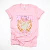 Simply Sage Market Softball Mom Crossed Bats Short Sleeve Tee - 2 of 4