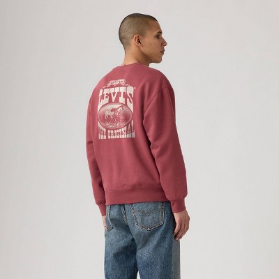 Levi Men Relaxed Fit Crewneck Sweatshirt
