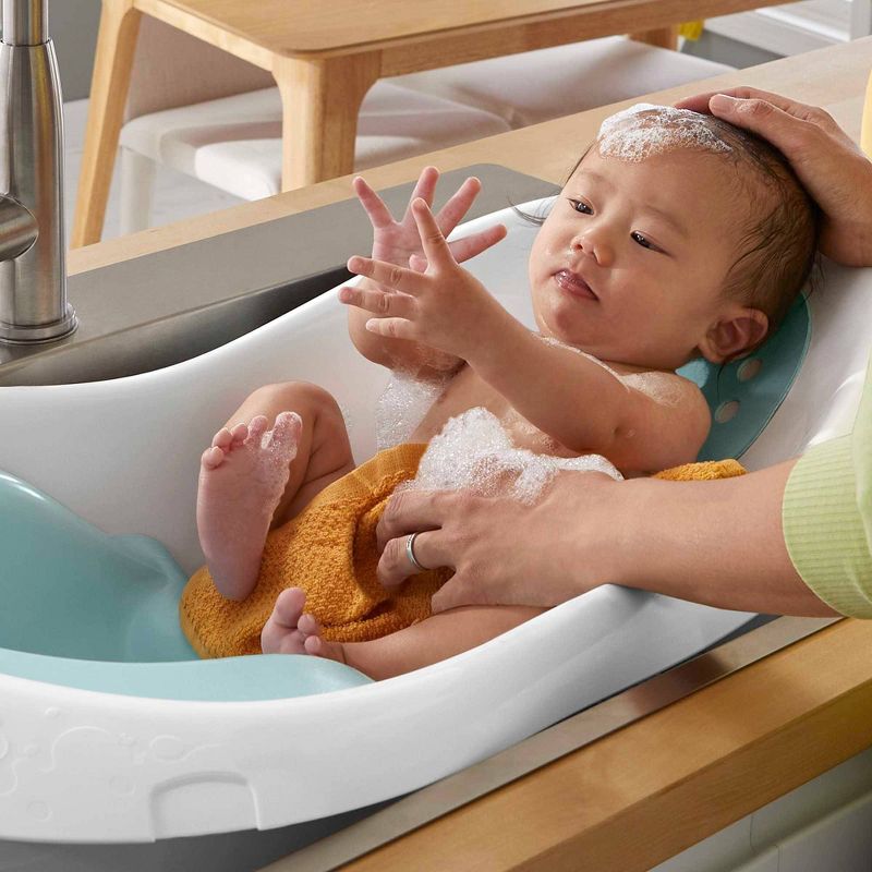 Fisher-Price 4-in-1 Sling &#39;n Seat Tub - White/Blue, 2 of 8