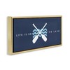 Stupell Industries Better At Lake with Crossed Oars, 31" x 14" - 3 of 4