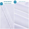 2 Pack Brushed Microfiber Super Soft Euro Pillow Shams, 26x26 Inches - NTBAY - 3 of 4