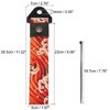 Unique Bargains Car Tow Strap Kit Ancient Japanese Element Trailer Belt Sea Wave Pattern Red - 2 of 4