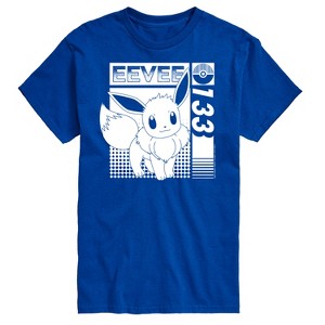 Men's - Pokémon - Eevee 133 Short Sleeve Graphic T-Shirt - 1 of 4