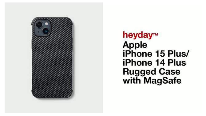 Apple iPhone 15 Plus/iPhone 14 Plus Rugged Case with MagSafe - heyday™, 2 of 6, play video