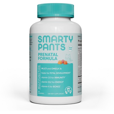 Smartypants Prenatal Formula Multivitamin Gummies - 80ct : Target