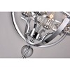 CWI Lighting Arkansas 4 Light Chandelier With Chrome Finish - 2 of 4