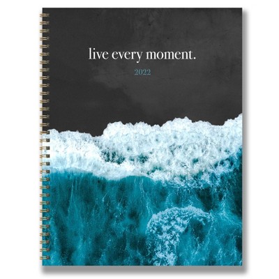 2022 Planner Weekly/Monthly Live in the Waves Large - The Time Factory