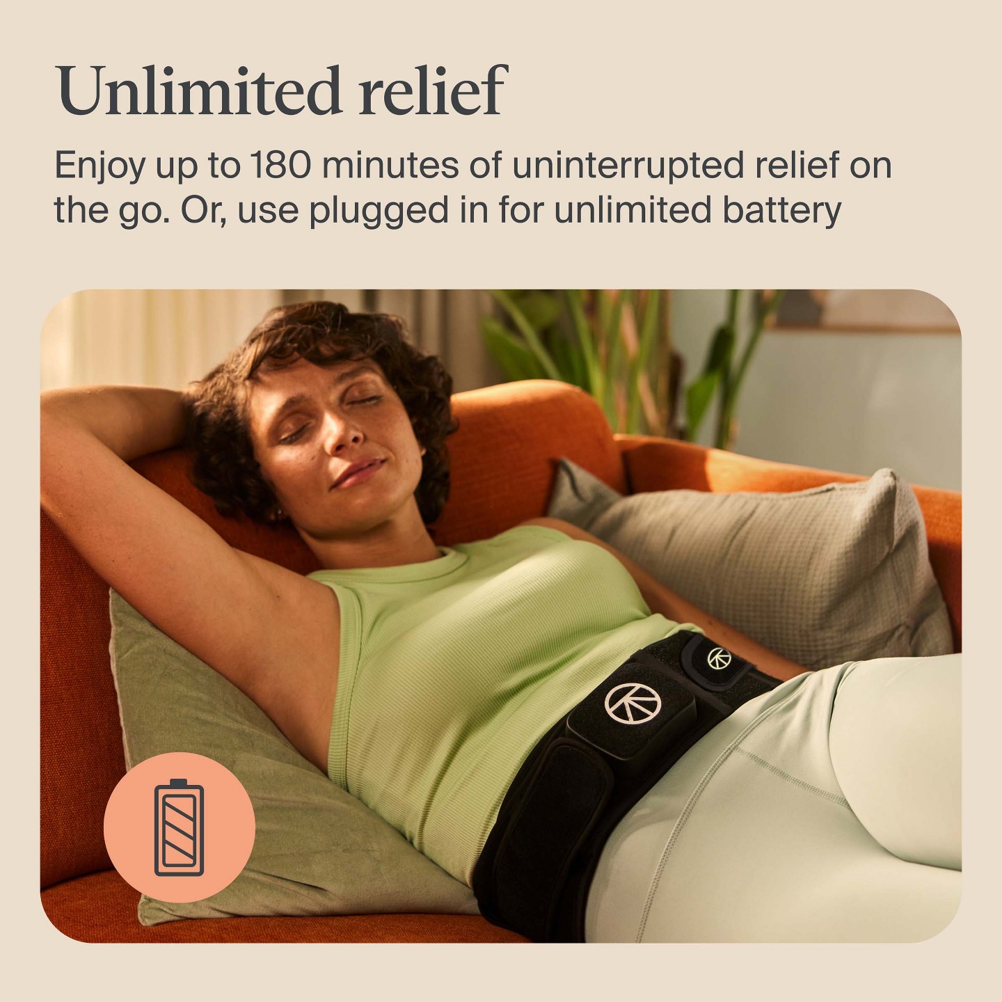 Therabody ThermBack LED 4-in-1 Back Wrap — фото 7