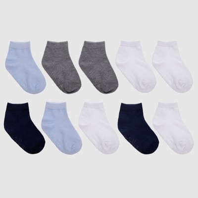 Image of Baby Boys' Low Cut Socks - Cat & Jack™ 6-12M