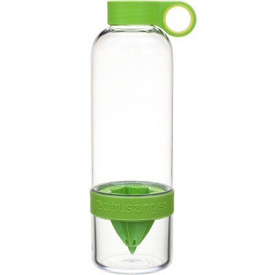 Zing Anything Citrus Zinger Green Reusable Water Bottle, 28 Ounce