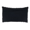 14"x23" Oversize Zebra Chindi Design Cotton Lumbar Throw Pillow Cover Black/White - Saro Lifestyle - 2 of 4