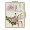 Amanti Art Back Glance I by Melissa Wang Framed Canvas Wall Art - 4 of 4