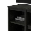GlasFlength TV Stands and Consoles Cozy Living Room TV Stand Durable Make Entertainment Corner Neat for Living Room, Black, 49.61"*19.09"*3.66" - 3 of 4