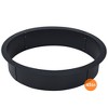 30 Inch Outdoor Fire Pit Ring, 2.5mm Heavy Duty Steel Round Fire Pit Insert, 36 In-Outer Wood Burning Fire Pit Kit, 10 Inch Height Campfire Ring - 3 of 4