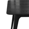 47" Rectangle Dining Table for 4, Kitchen Table with MDF Top and Rubber wood Legs for Dining Room, Living Room, Apartment, or Small Spaces-Tanpinhause - 4 of 4