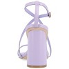 Journee Collection Womens Lenorra Covered Block Heel Sandals - 3 of 4