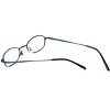 Flex Plus by Vivid FP-10 Designer Blue Light FIlter Reading Glasses in Blue 45mm +1.50 | Ladies | Oval Shape | Small Fit - 4 of 4
