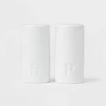 2pc Stoneware Salt and Pepper Shaker Set - Threshold™