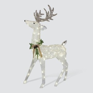 Philips LED White and Champagne Glitter String Novelty Indoor/Outdoor Sculpture Twinkling Pure White Lights - 1 of 4
