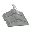 vidaXL 50 pcs Clothes Hanger Set Anti-slip Gray Velvet - 2 of 4