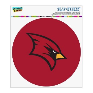 Saginaw Valley State Primary Logo Automotive Car Window Locker Circle Bumper Sticker - 1 of 4