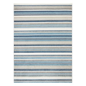 TOWN & COUNTRY EVERYDAY Rio Multicolor Stripe Indoor Outdoor Area Rug - 1 of 4