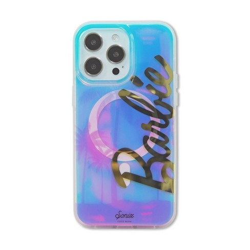 Multicolored logo transparent iPhone 14 Pro case