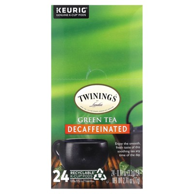Twinings Green Tea, Decaffeinated, 24 K-Cup Pods, 0.11 oz (3.2 g) Each