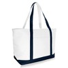 Dalix Daily Shoulder Tote Bag Premium Cotton - 4 of 4