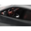 Ferrari Purosangue Matt Silverstone Gray Metallic with Yellow Stripes and Panoramic Roof with DISPLAY CASE 1/18 Model Car by BBR - 3 of 4