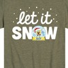 Boys' - SpongeBob SquarePants - Let It Snow Short Sleeve Graphic T-Shirt - 2 of 4