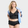 Women's Bubble Lace Cropped Cami - Wild Fable™ - 3 of 3