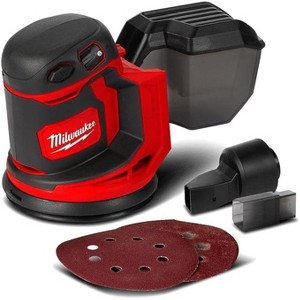 Milwaukee M18 18V Lithium-Ion Random Orbit Sander with Dust Canister and Hose Adapter : Milwaukee - 1 of 1