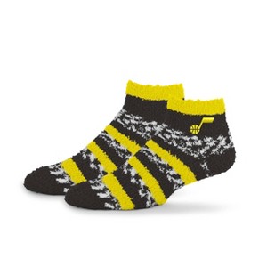 NBA Utah Jazz Multi Stripe Fuzzy Socks - 1 of 3