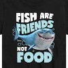 Boys' - Finding Nemo - Bruce Fish Are Friends Not Food Short Sleeve Graphic T-Shirt - 2 of 4