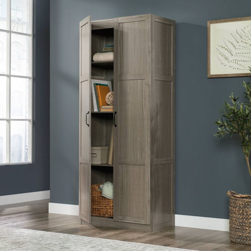 Storage Cabinet with 3 Shelves Silver - Sauder, 4 of 9