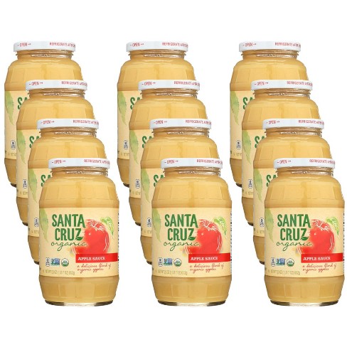 Santa Cruz Organic Applesauce - Case Of 12/23 Oz : Target