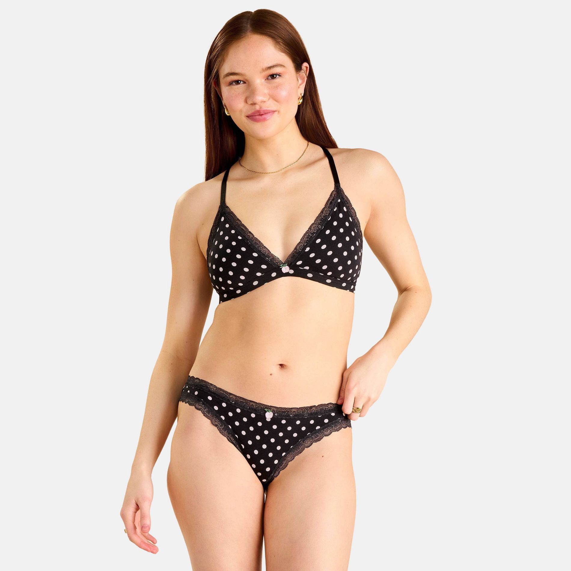 Fruit of the Loom Women's 2pk Fresh Cotton Bralette