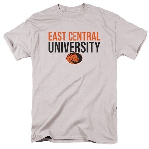 Men's East Central University Official Stacked T-Shirt Stacked - 1 of 4