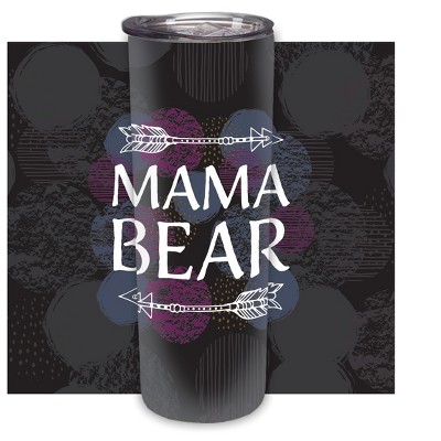 Elanze Designs Mama Bear Steel Arrows 20 ounce Stainless Steel Travel Tumbler