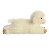 Aurora Medium Luna Lamb Flopsie Adorable Stuffed Animal White 12" - 3 of 4