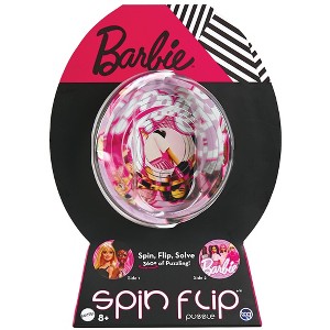 Spin Flip Puzzle: Barbie Glam Girls - 12 Rings - 2-In-1: Double-Sided Puzzle,8+ - 1 of 4
