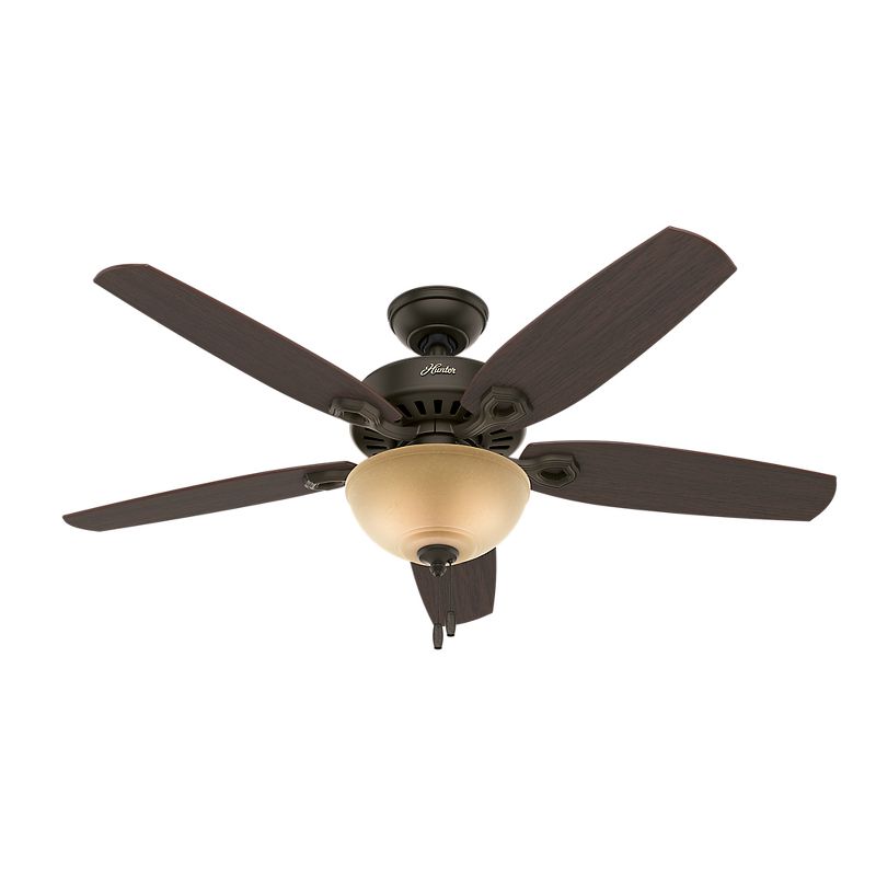  52" Builder Ceiling Fan (Includes LED Light Bulb) - Hunter Fan, 4 of 17
